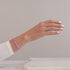 Pink | Silver | Mermaid Glass Bead Bracelet